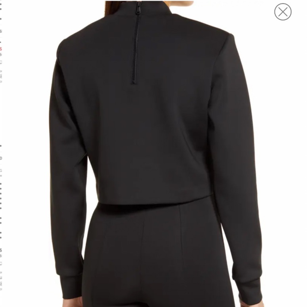 Good American crop mock neck top - Picture 7 of 13